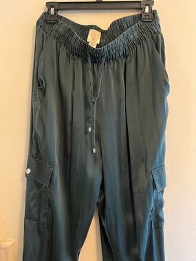 Joie Silk Joggers Teal L